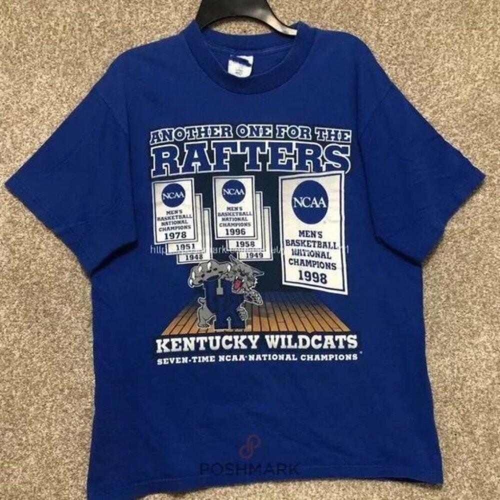 1998 Kentucky Wildcats Basketball Championship Rafters Shirt